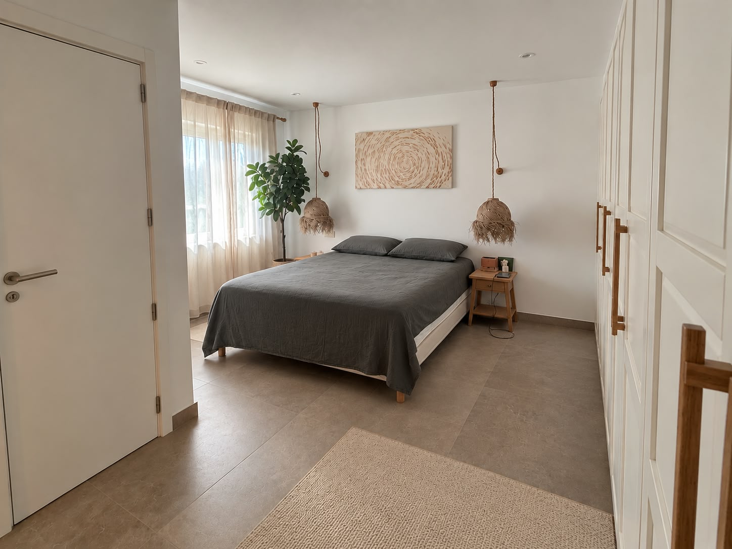 Four bedrooms · space for family and guests